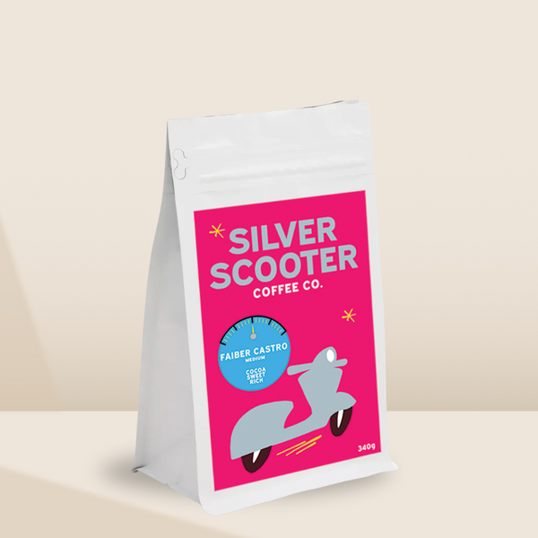 Silver Scooter Coffee Co. - Faiber Castro - Colombian Medium Roast 340 Grams