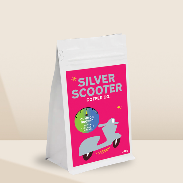 Silver Scooter Coffee Co. - Common Ground Blend Medium Roast 340 Grams