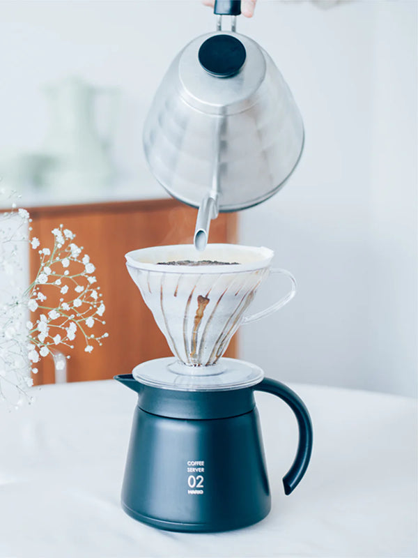 HARIO V60-02 Dripper (Plastic) -  WHITE