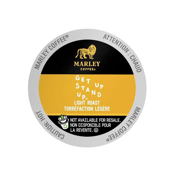 Marley Coffee Get Up, Stand Up Real Cup 24ct (Best Before Date: 08/14/25)