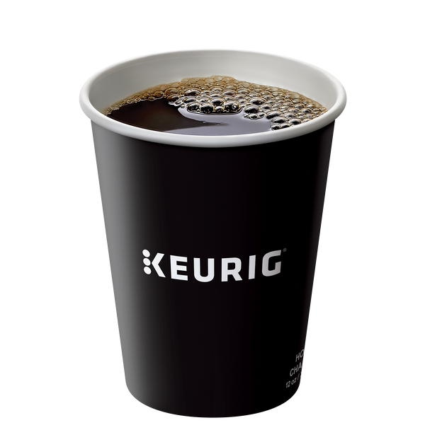 10oz BLACK KEURIG Paper Cups 1 SLEEVE (50 Cups per Sleeve)