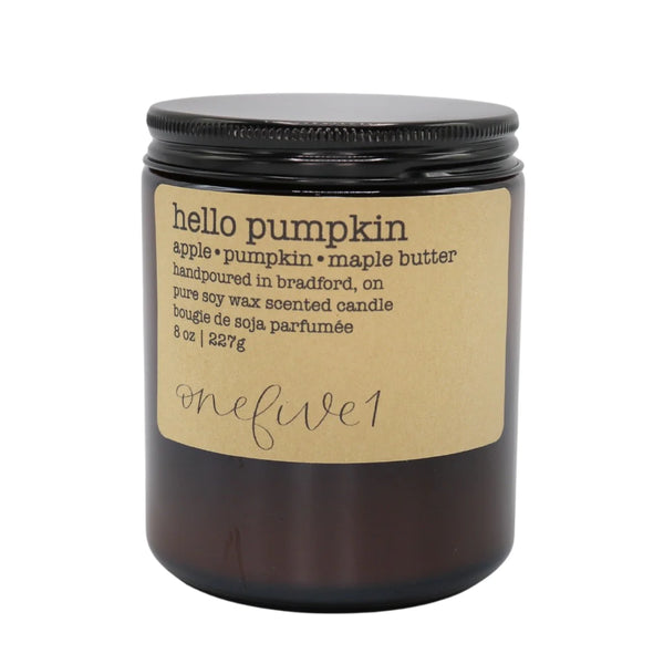 onefive1 -  Hello Pumpkin Soy Candle