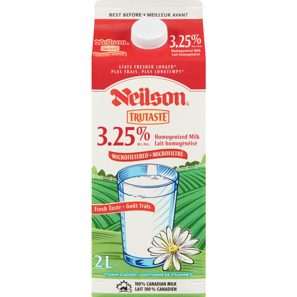 Neilson 3.25% Homogenized Microfiltered Milk 2L