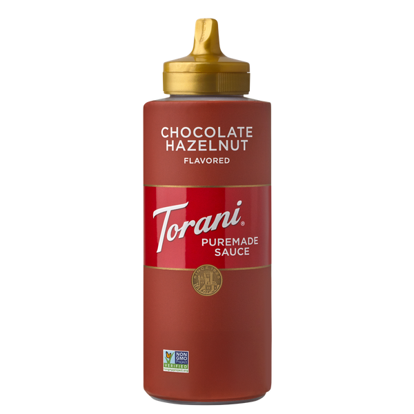 Torani - Chocolate Hazelnut Sauce  - 16.5 Oz