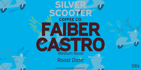 Silver Scooter Coffee Co. - Colombian Collective (Formerly Faiber Castro) Single Origin Colombia Medium Roast 5Lbs Bag