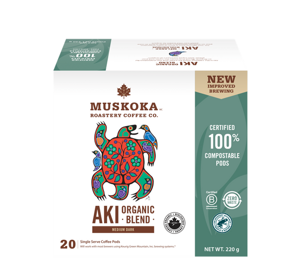 Muskoka Roastery - Aki Organic Roast 20Ct