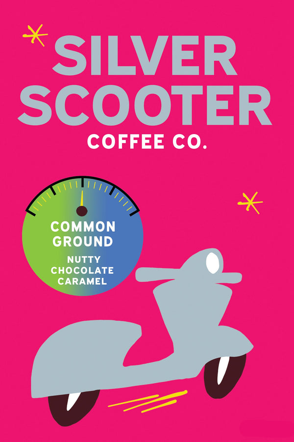 Silver Scooter Coffee Co. - Common Ground Medium Roast 5Lb Bag