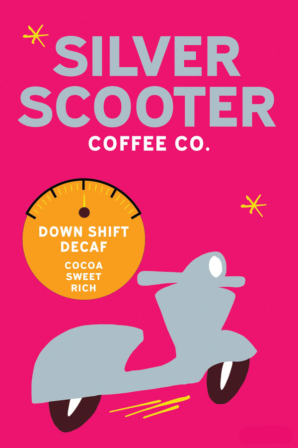 Silver Scooter Coffee Co. - Down Shift Decaf 5Lbs Bag
