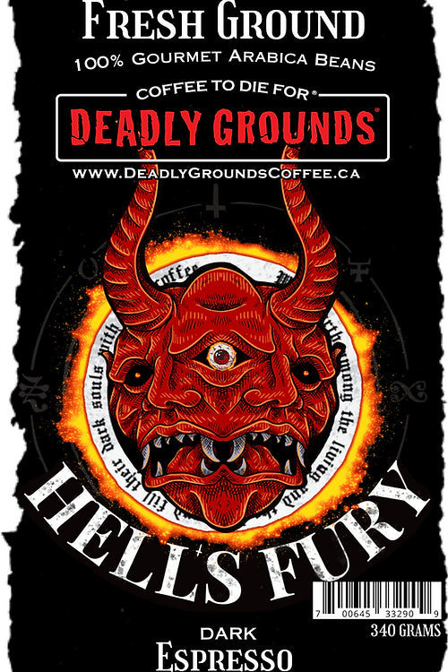 Deadly Grounds - Hell's Fury DISCONTINUED - 340 Grams