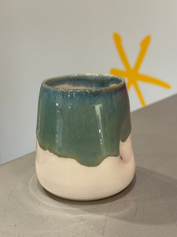 Ceramic Tumbler - Blue Green