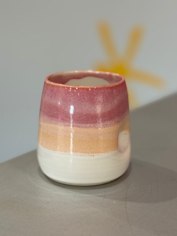 Ceramic Tumbler - Moody Pink
