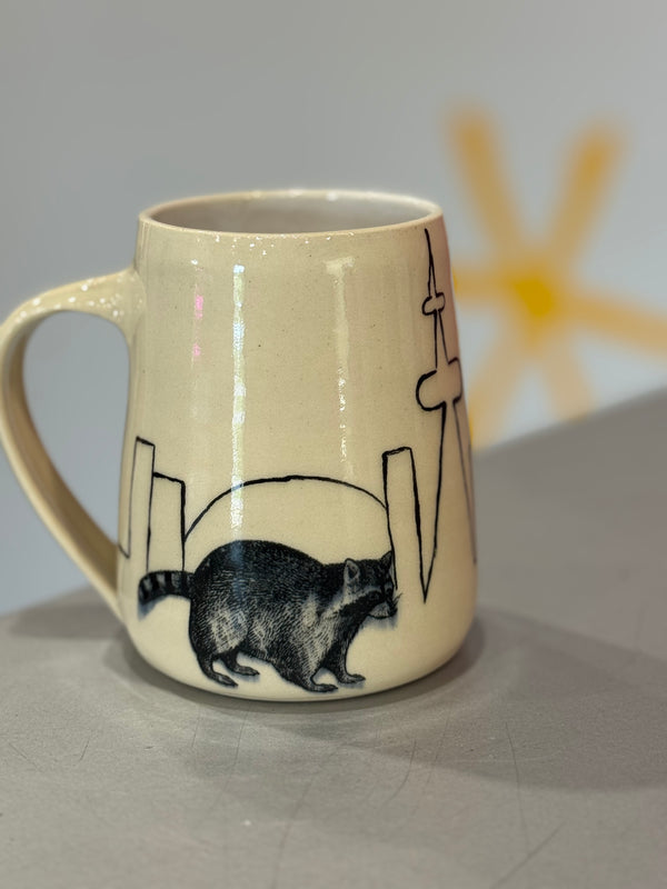 Ceramic Mug - Toronto Racoon (16oz)