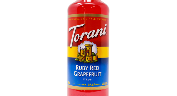 Torani - Ruby Red Grapefruit (Best Before Date: 6/16/24)