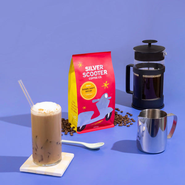 Silver Scooter Coffee Co. - Down Shift Decaf Medium Roast 340 Grams