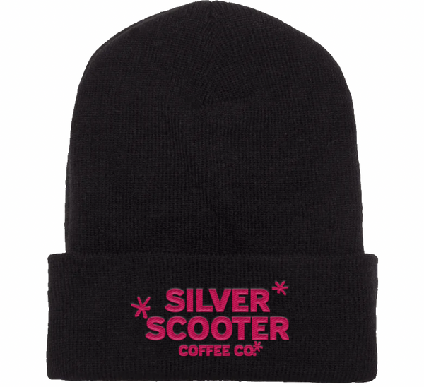 Silver Scooter Coffee Co. - Fold Over Toque (Black)
