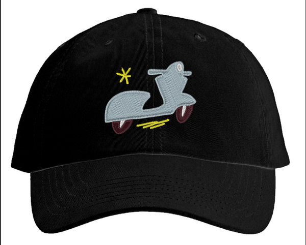 Silver Scooter Coffee Co. - Dad Cap (Black)