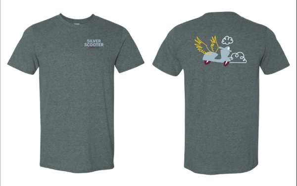 Silver Scooter Coffee Co. - T-Shirt (Charcoal)