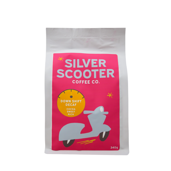 Silver Scooter Coffee Co. - DECAF Colombian Medium Roast 340 Grams