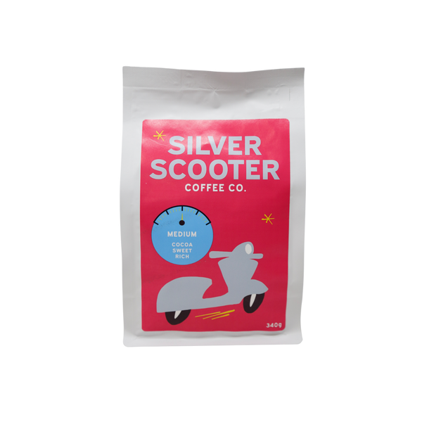 Silver Scooter Coffee Co. - Colombian Medium Roast 340 Grams