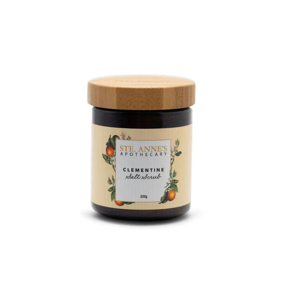 Ste. Anne's Skin Nourishment - Clementine Salt Scrub (225g)
