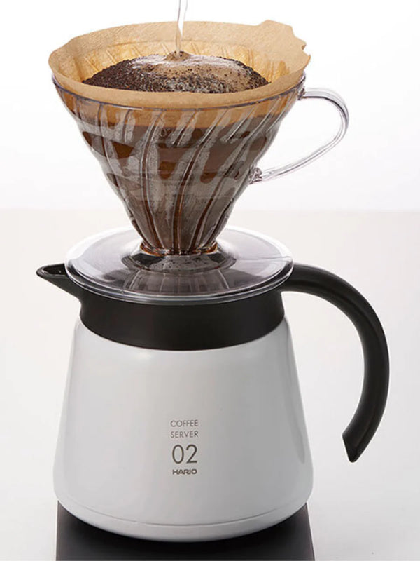 HARIO V60-02 Insulated Stainless Steel Server (550ml/18.5oz)