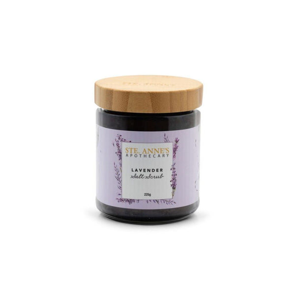 Ste. Anne's Skin Nourishment - Lavender Salt Scrub (225g)