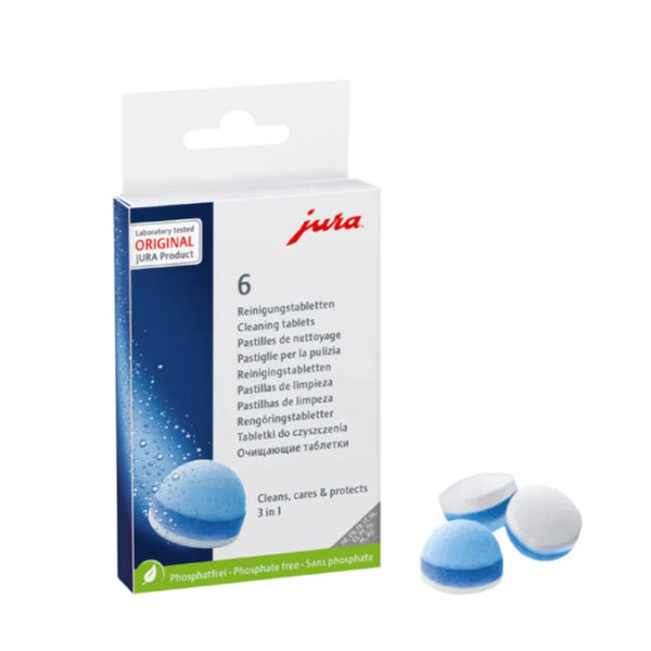 JURA - 3 Phase Cleaning Tablets 6 Pack