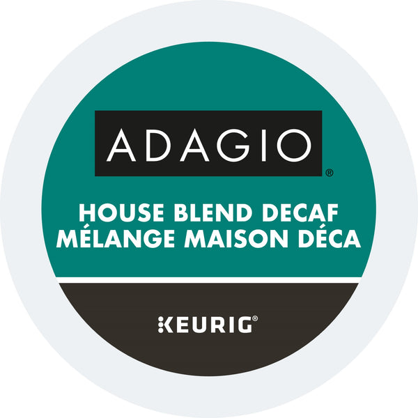 Adagio - House Blend DECAF 24ct (Best Before Date: 08/27/24)