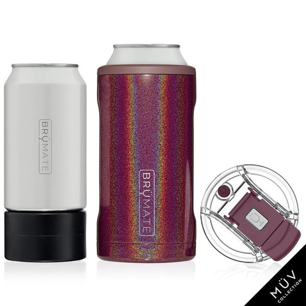 HOPSULATOR TRÍO 3-IN-1 | GLITTER MERLOT (16OZ/12OZ CANS)