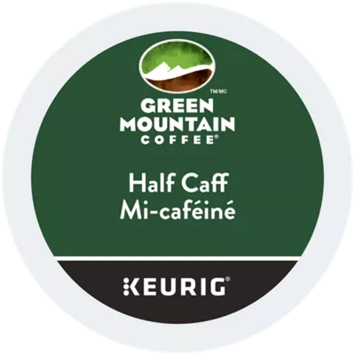 Green Mountain Half-Caff 24ct (Best Before Date: 8/9/24)