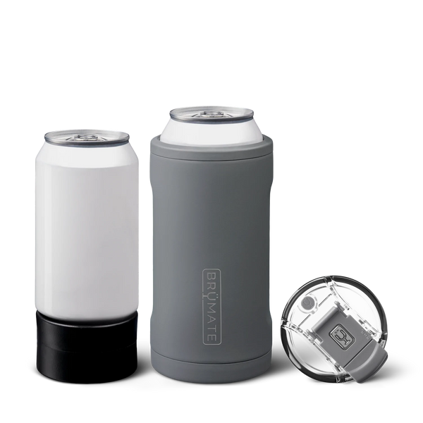 HOPSULATOR TRÍO 3-IN-1 | MATTE GRAY (16OZ/12OZ CANS)